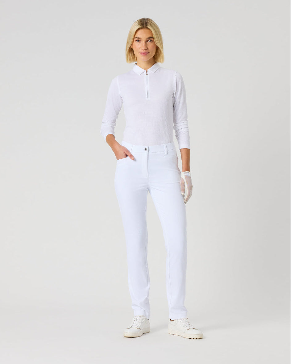 Daily Sports Lyric 32" White Pants V2