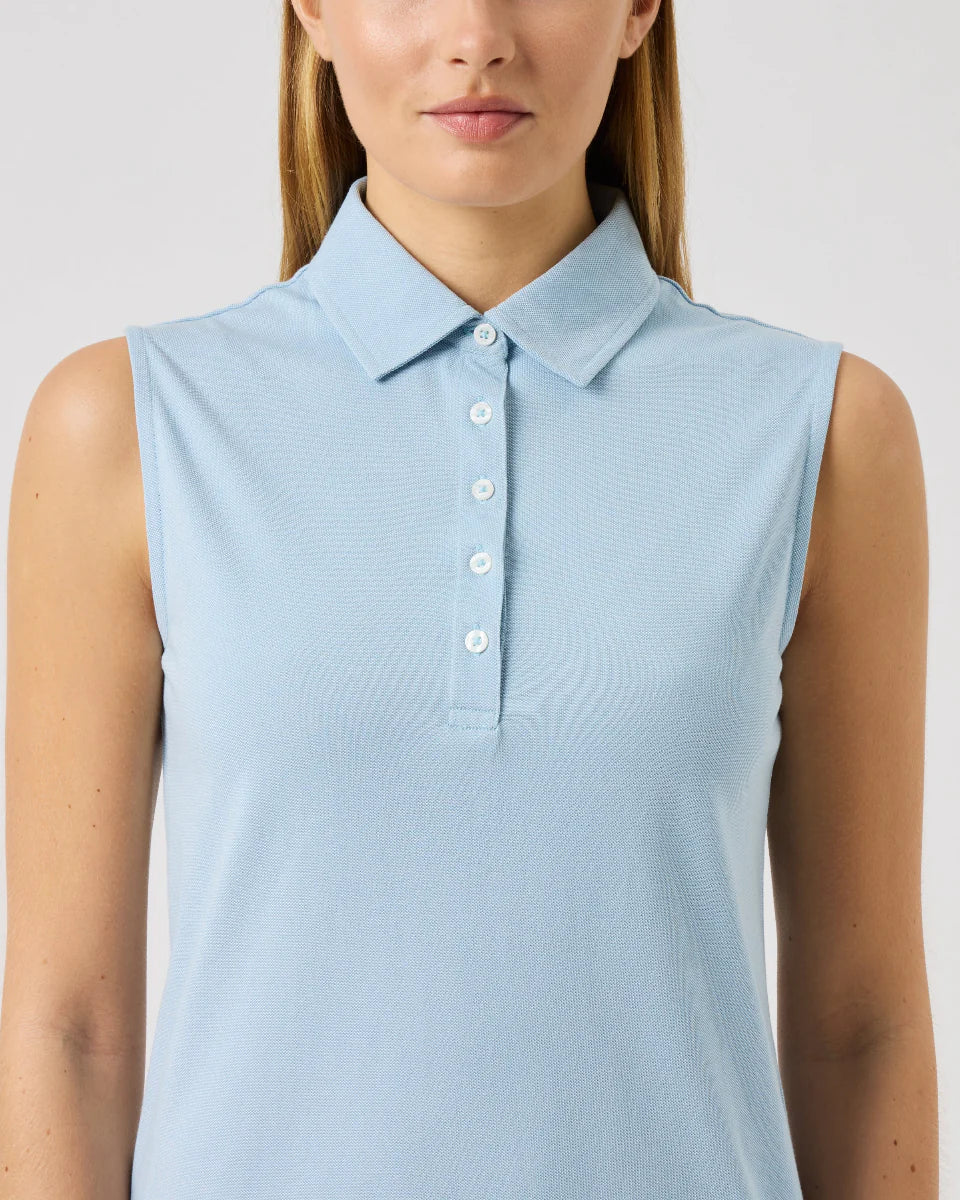 Daily Sports Fairway Cotton Pique Sleeveless Polo [SS26]
