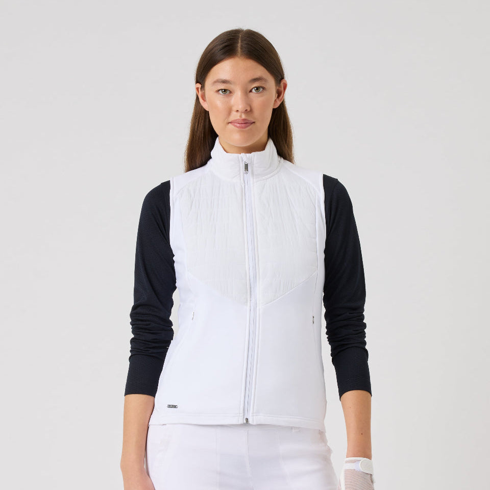 Daily Sports Allos White Hybrid Vest