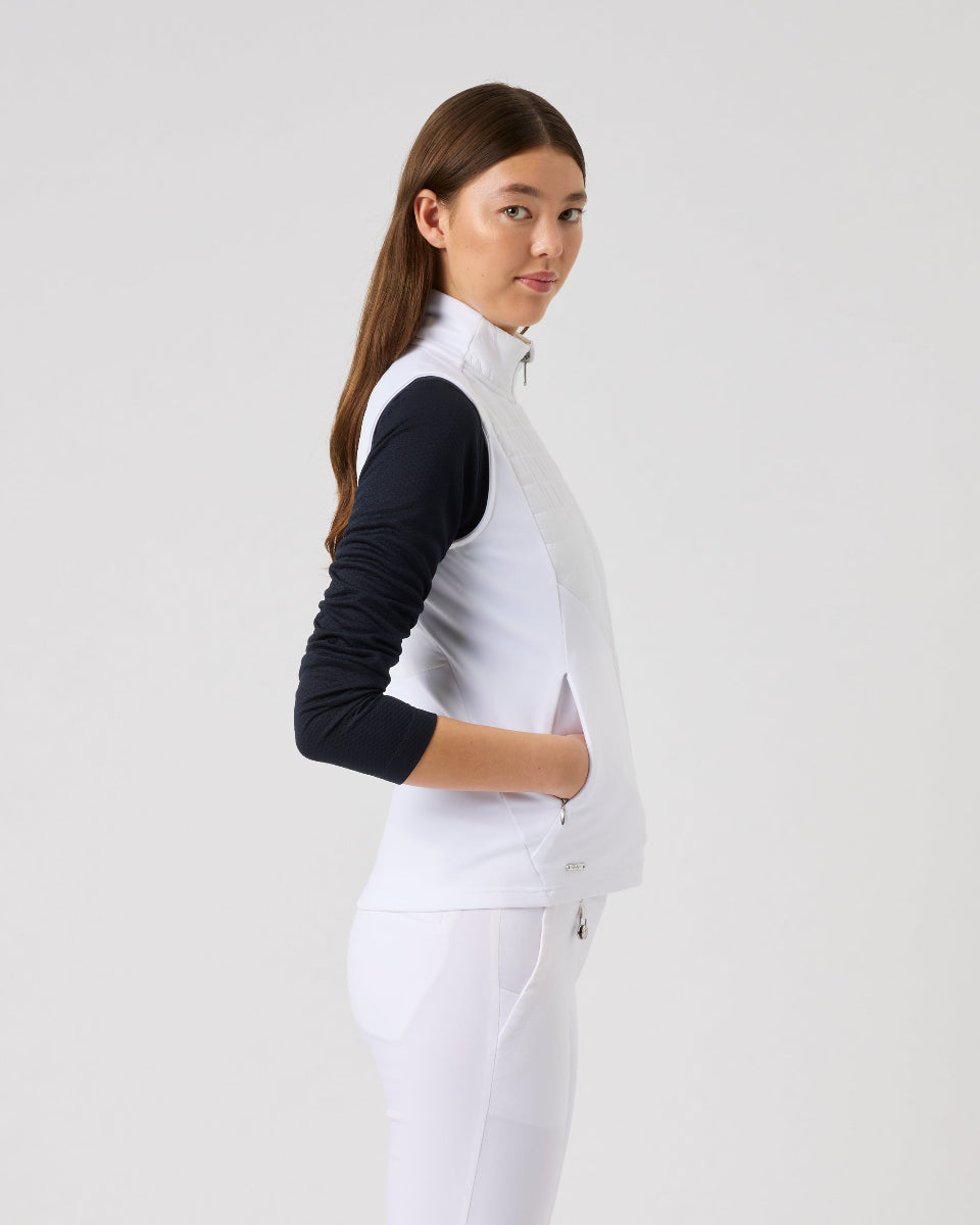 Daily Sports Allos White Hybrid Vest