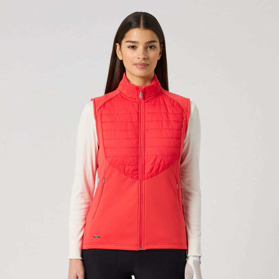 Daily Sports Allos Poppy Red Hybrid Vest
