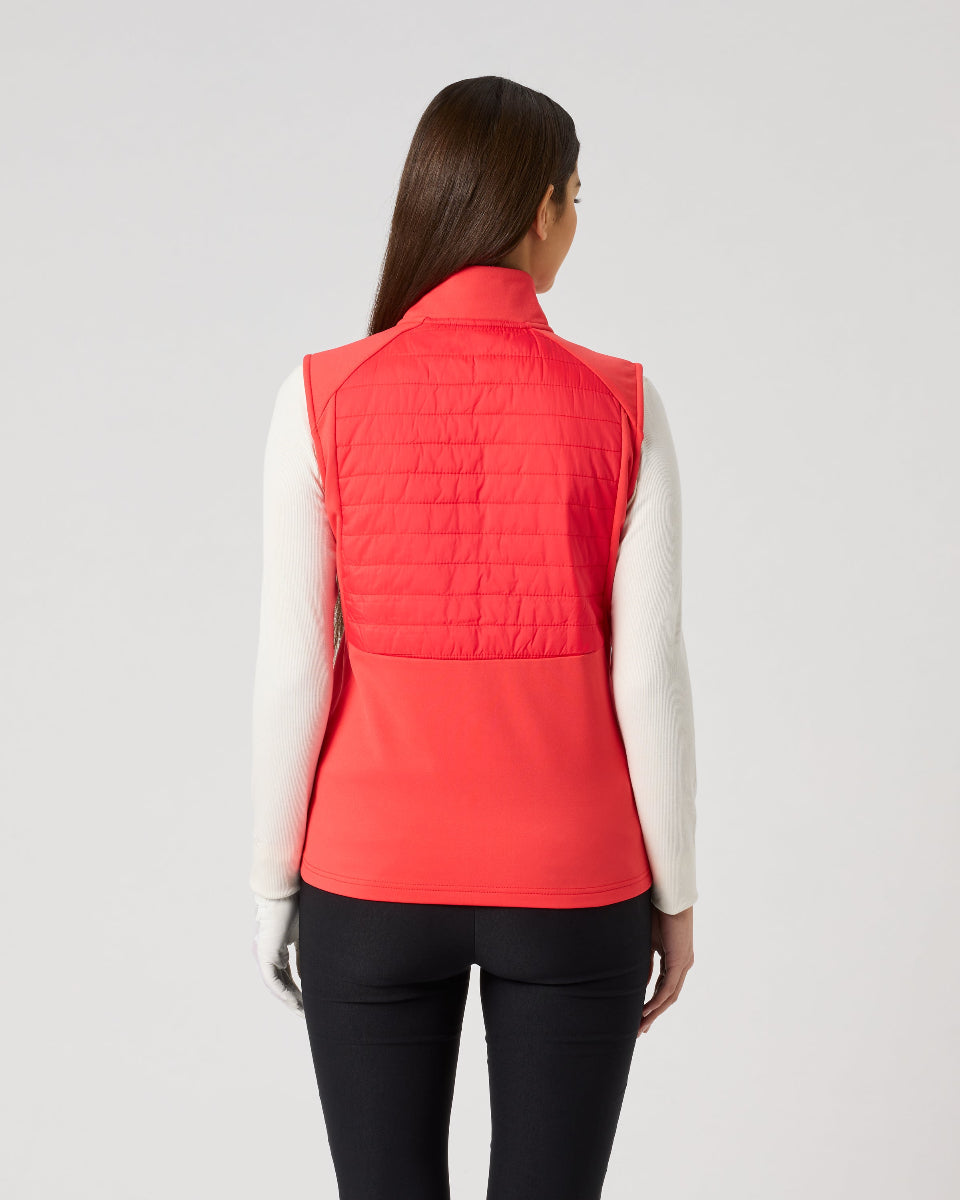 Daily Sports Allos Poppy Red Hybrid Vest