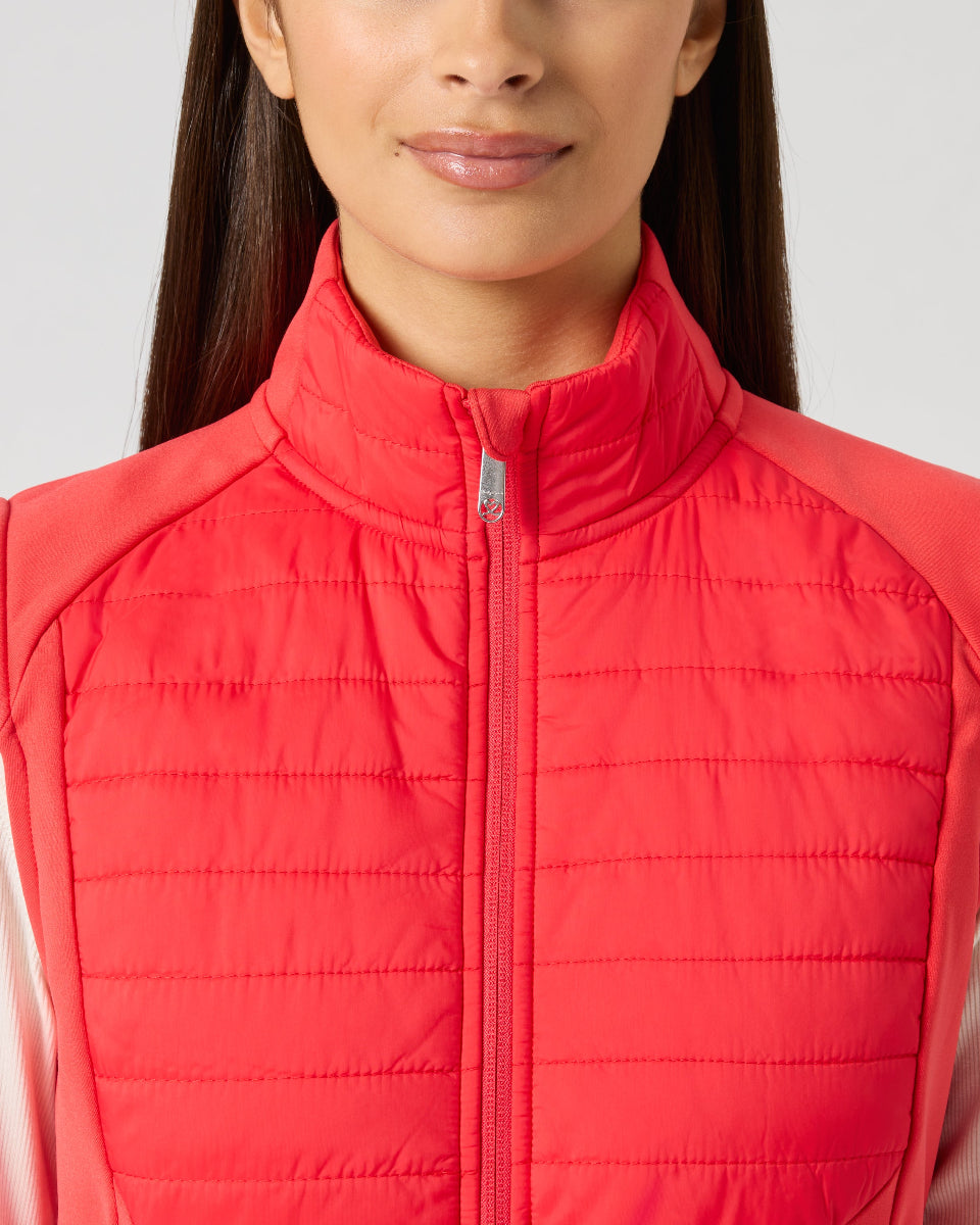 Daily Sports Allos Poppy Red Hybrid Vest