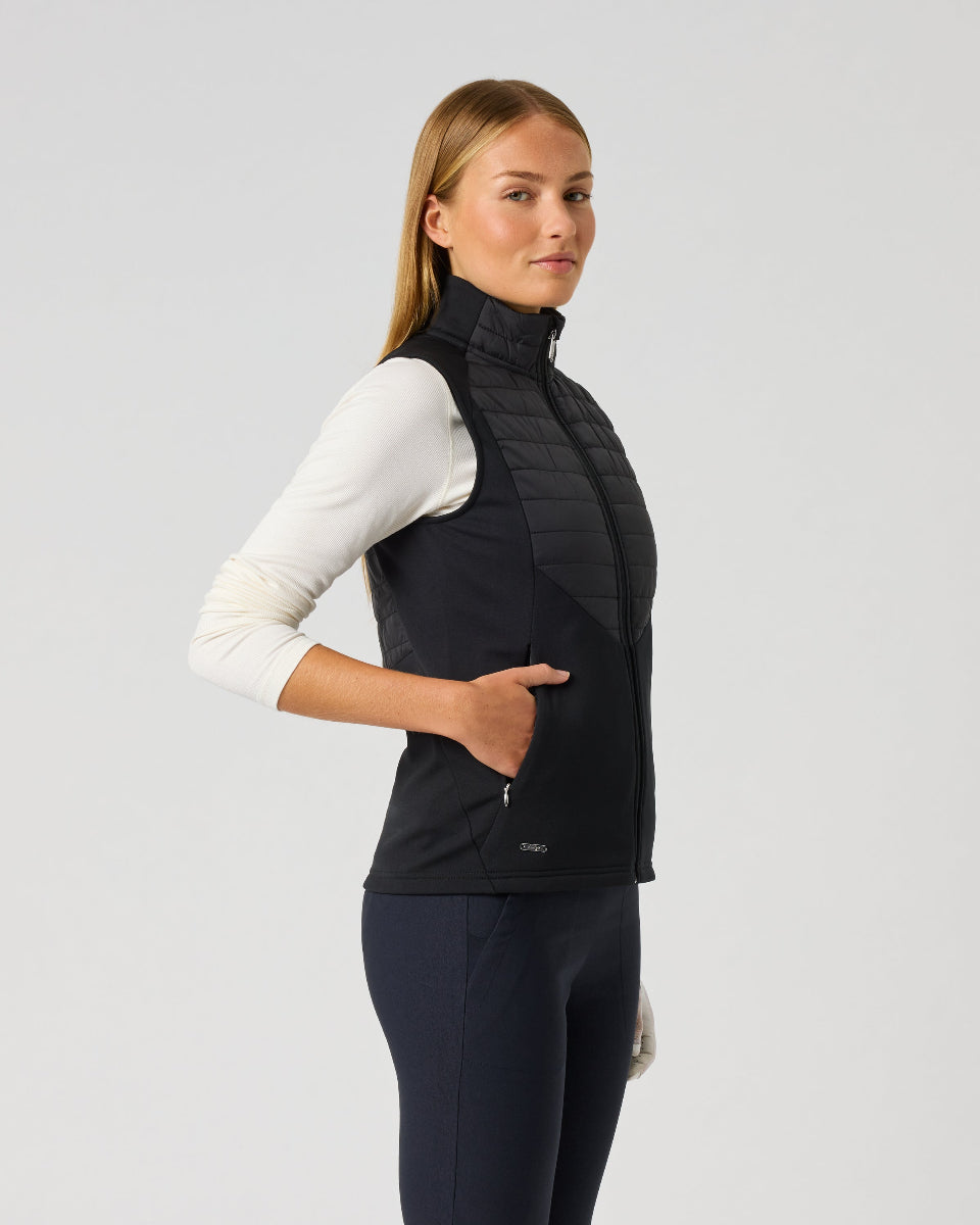 Daily Sports Allos Black Hybrid Vest