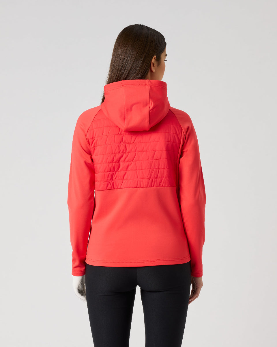Daily Sports Allos Poppy Red Hybrid Jacket