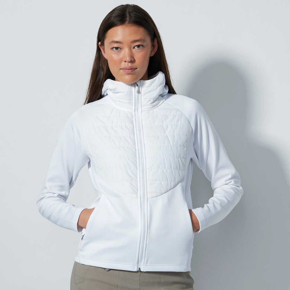 Daily Sports Allos White Hybrid Jacket