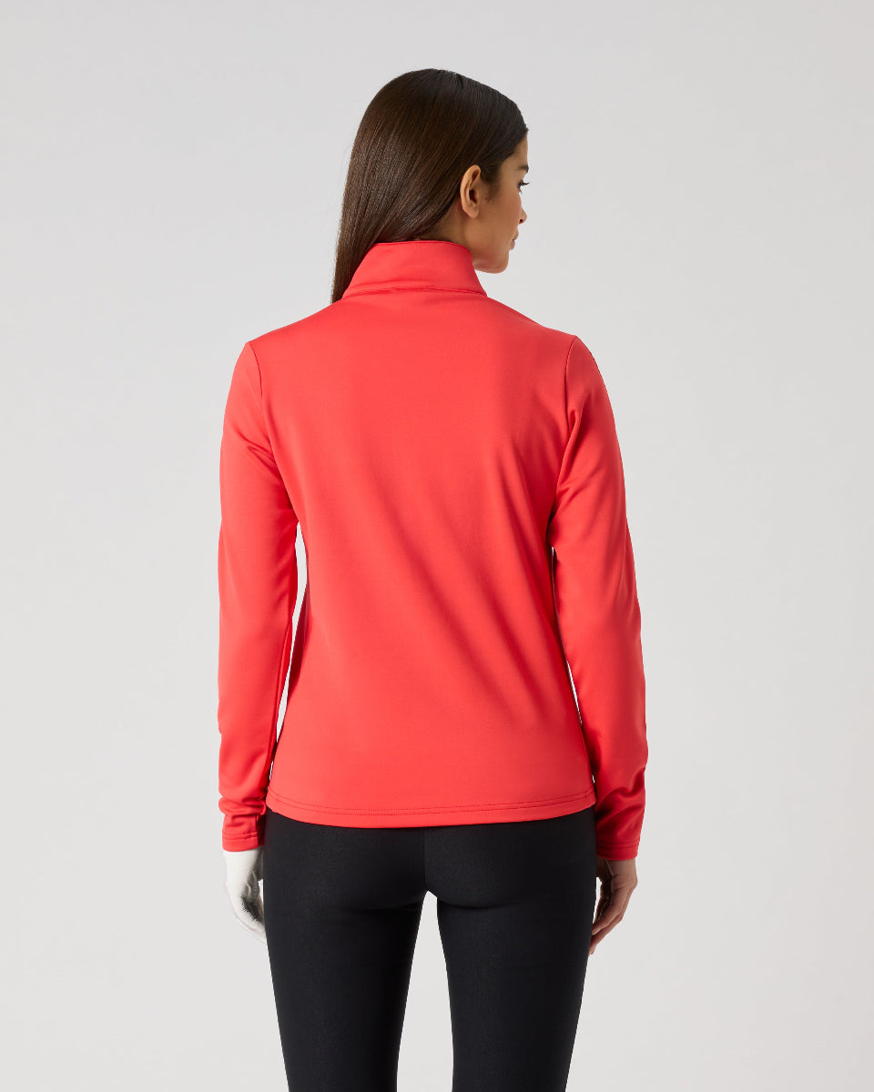 Daily Sports Cholet Poppy Red Full Zip Midlayer Jacket