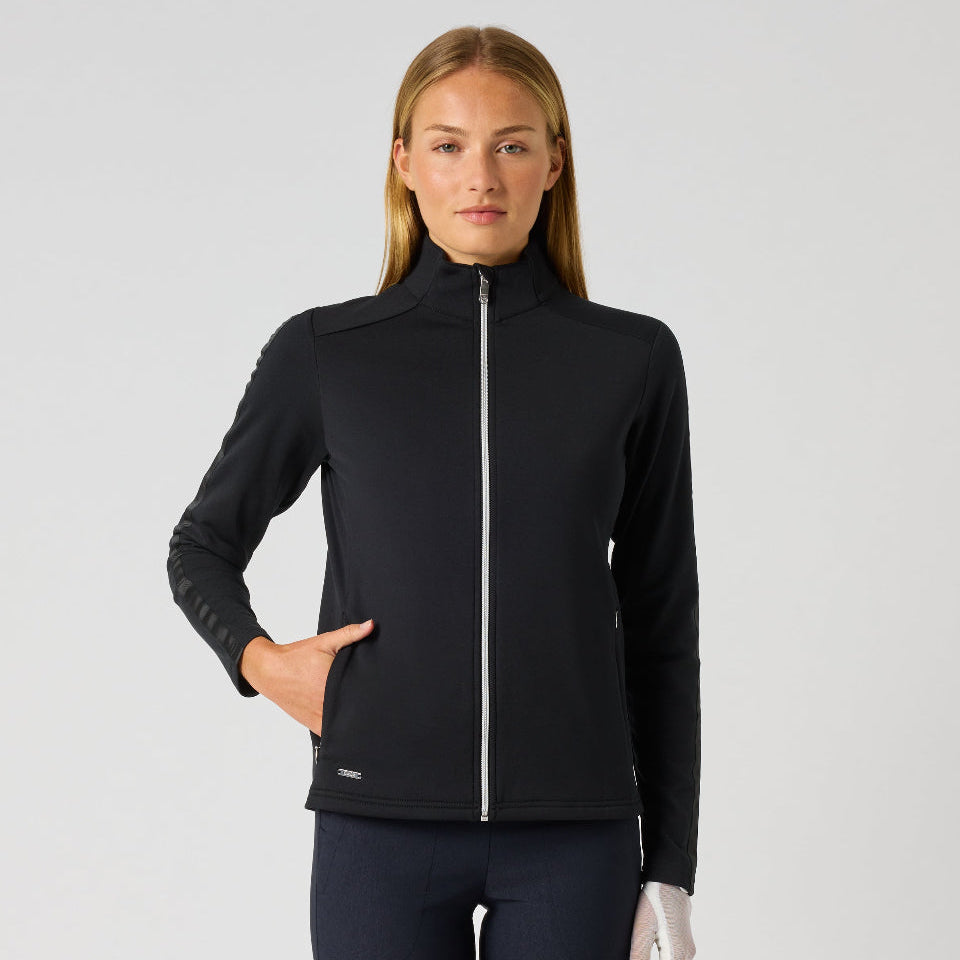 Daily Sports Cholet Black Full Zip Midlayer Jacket