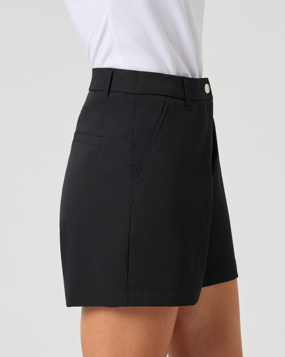 Daily Sports Miracle Black 5" Trouser Shorts V2