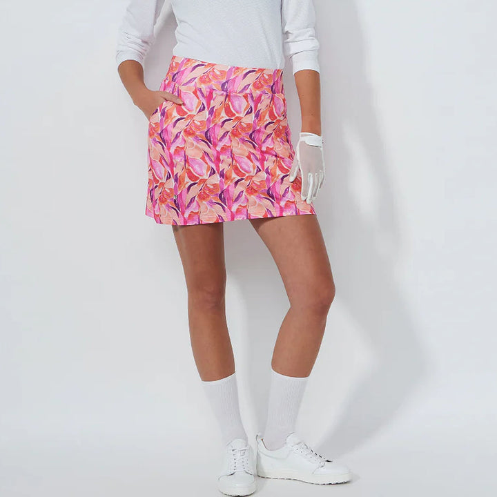 Daily Sports Sheermotion Artsy Leaf Skort [PS26]
