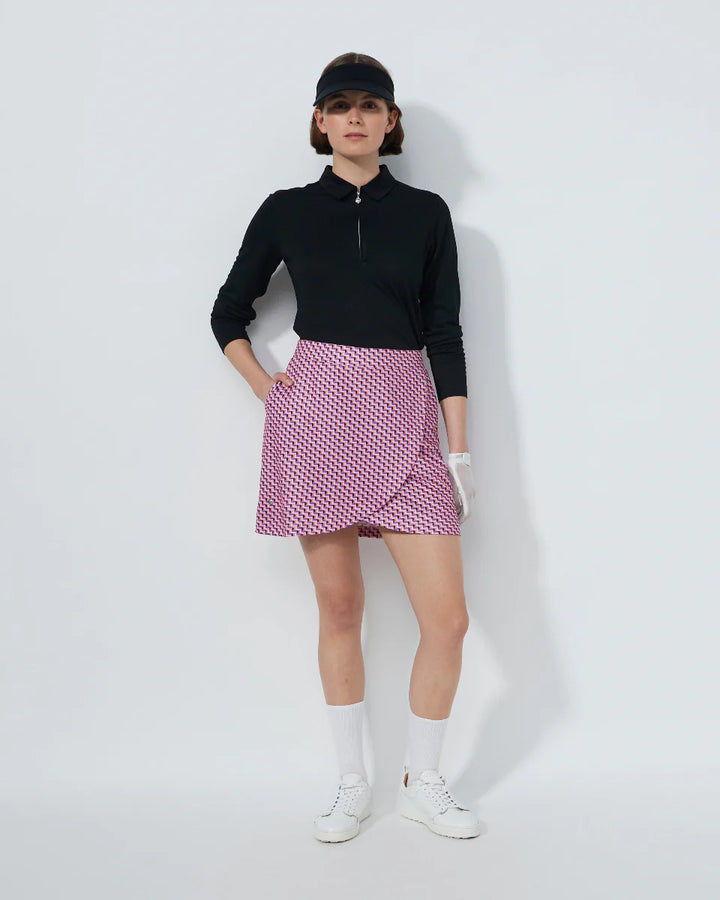 Daily Sports Pop Geo Wrap Skort [PS26]