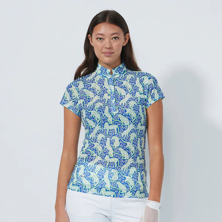 Daily Sports Breeze Jaguar Short Sleeve Mesh Mock