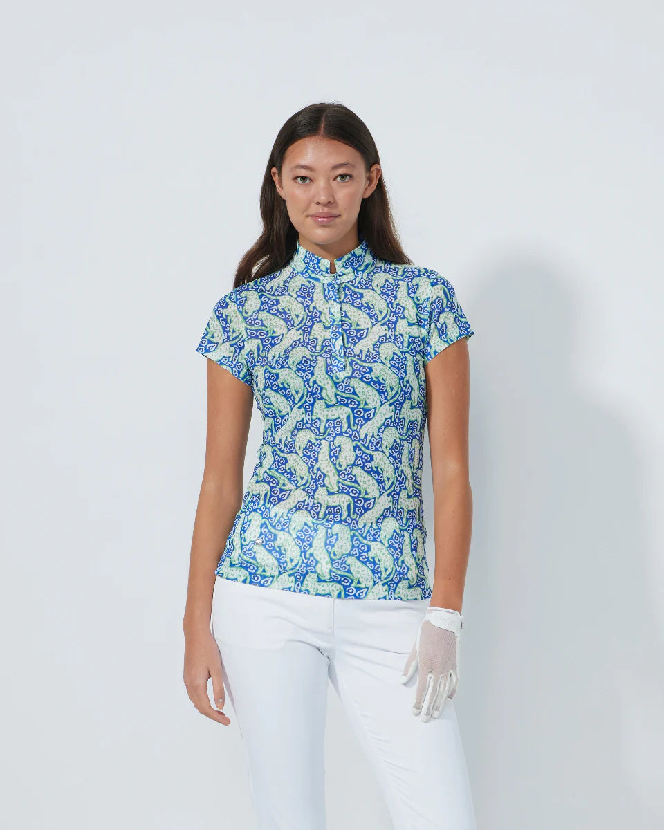 Daily Sports Breeze Jaguar Short Sleeve Mesh Mock