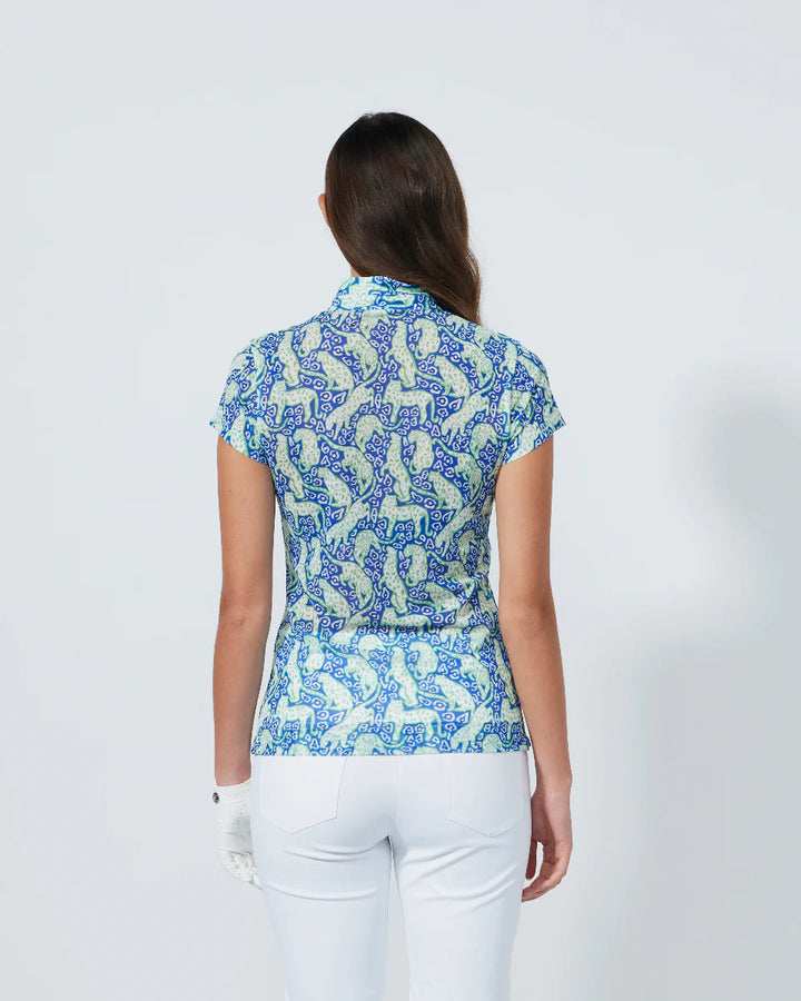 Daily Sports Breeze Jaguar Short Sleeve Mesh Mock