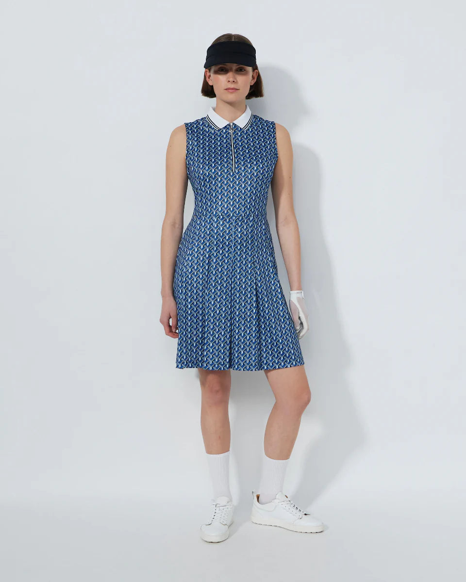 Daily Sports Twisted Geo Sleeveless Dress [PS26]