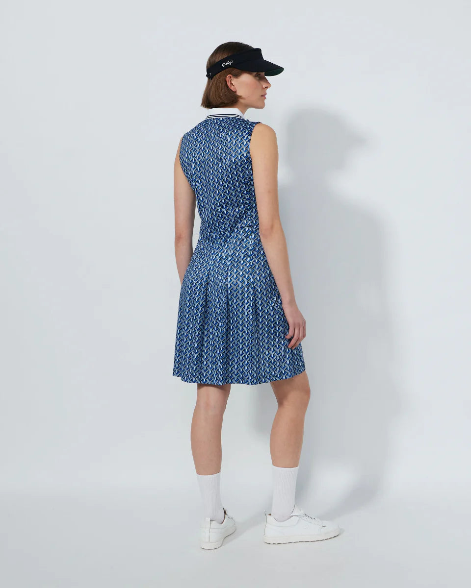 Daily Sports Twisted Geo Sleeveless Dress [PS26]