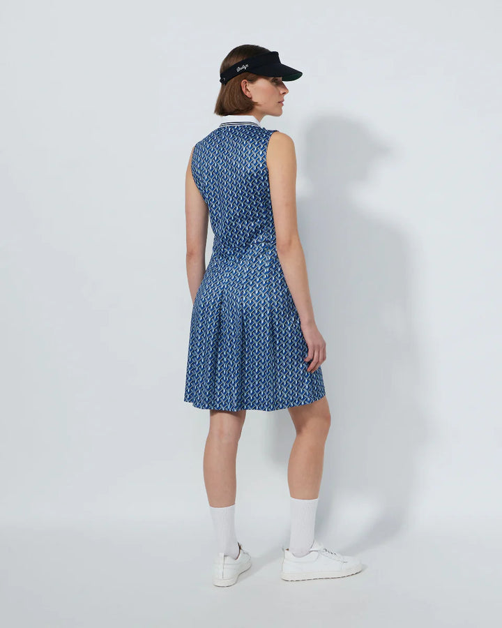 Daily Sports Twisted Geo Sleeveless Dress [PS26]