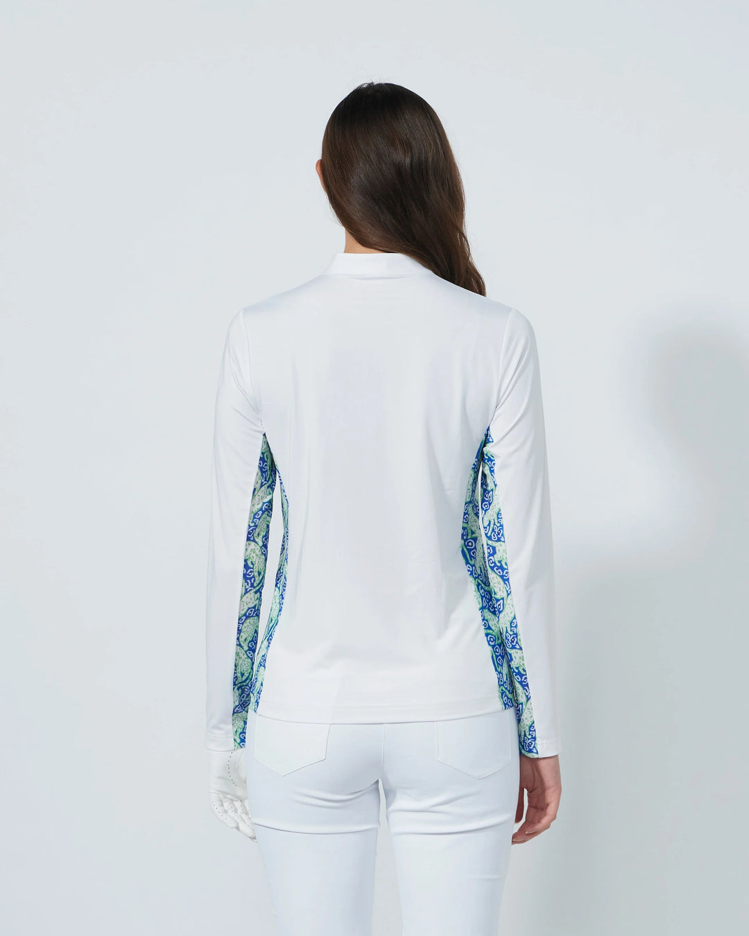 Daily Sports Breeze White Long Sleeve Half Neck [PS26]