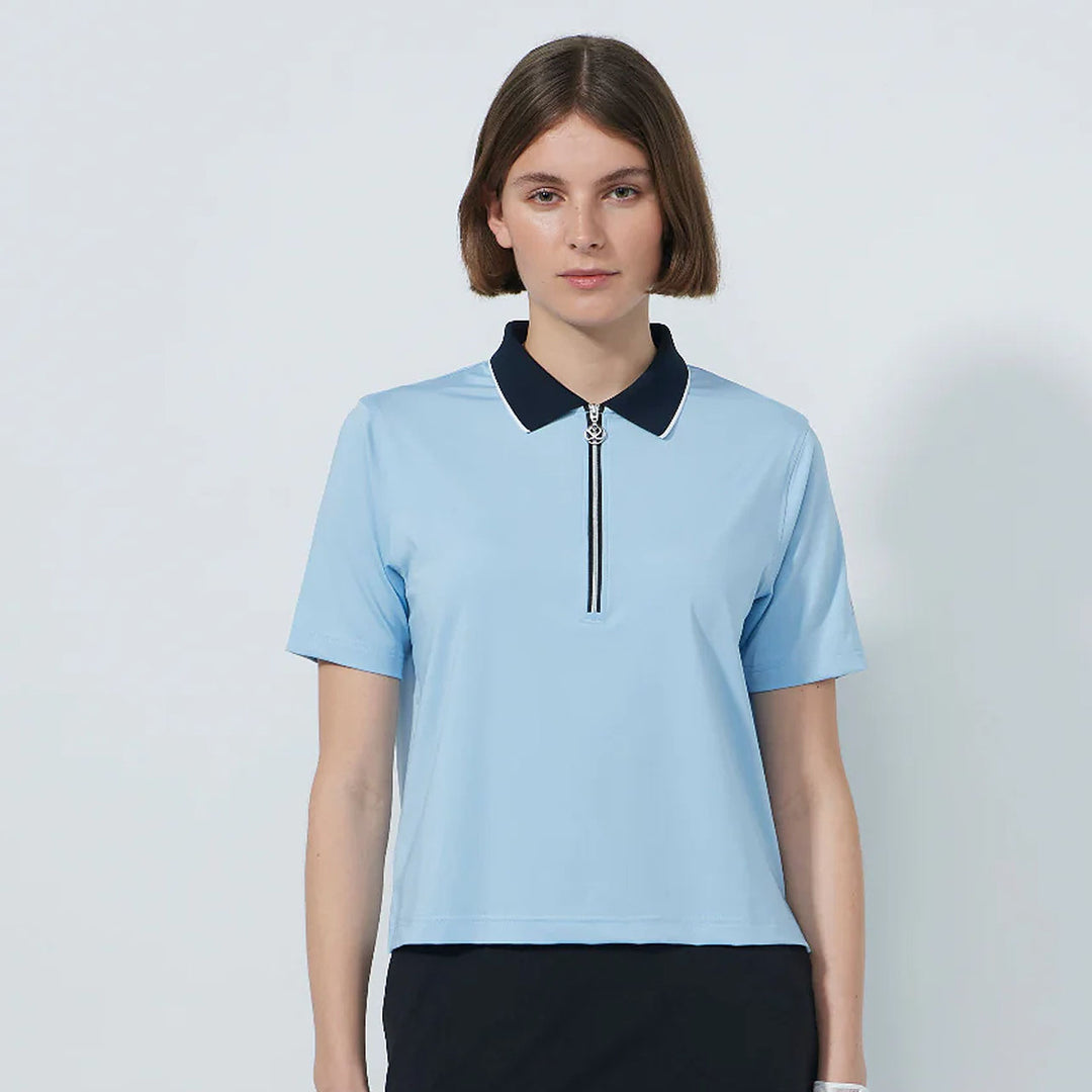 Daily Sports Cropped Breezy Blue Polo [PS26]