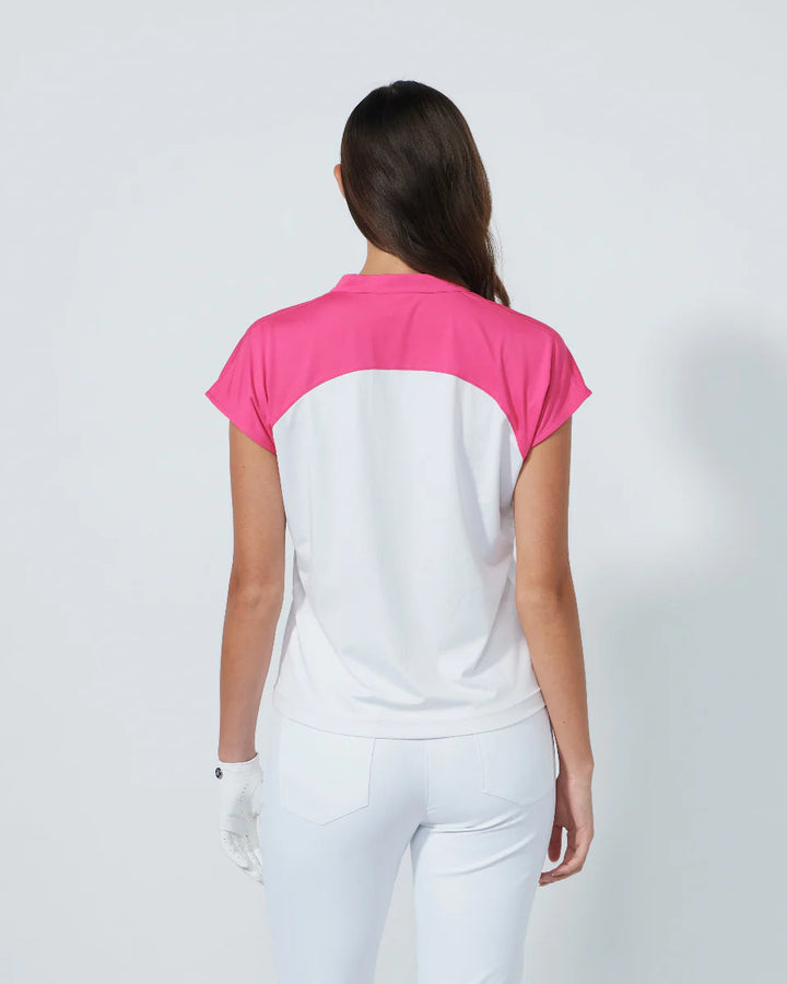 Daily Sports V-Neck Cap Sleeve Top [PS26]
