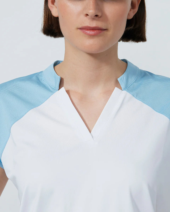 Daily Sports V-Neck Cap Sleeve Top [PS26]