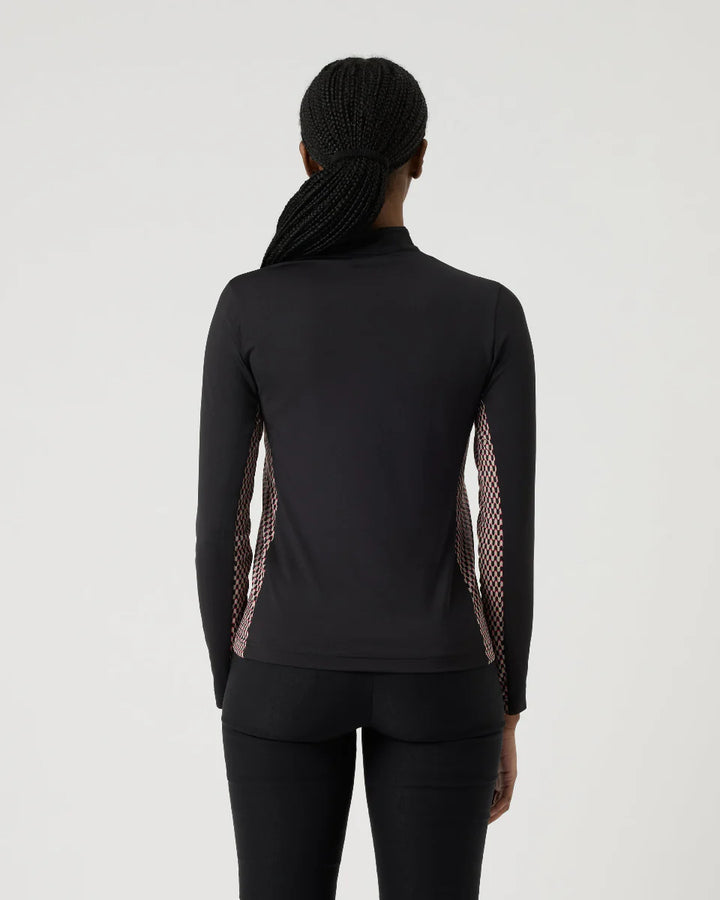 Daily Sports Breeze Black Long Sleeve Half Neck Mock [2026]