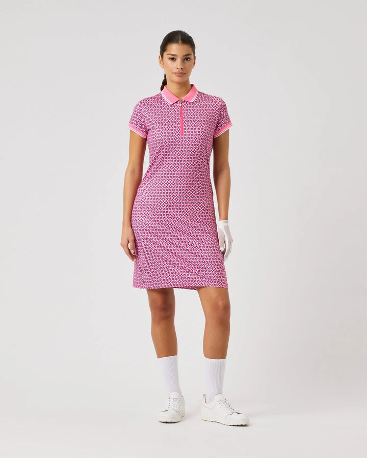 Daily Sports Sheermotion Geometric Palm Dress [SS26]