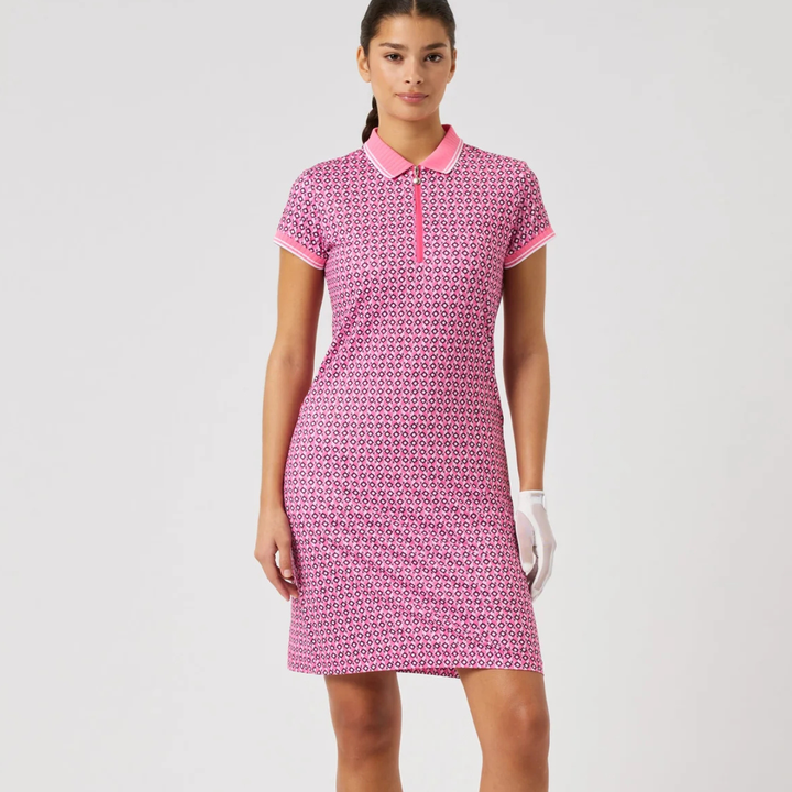 Daily Sports Sheermotion Geometric Palm Dress [SS26]