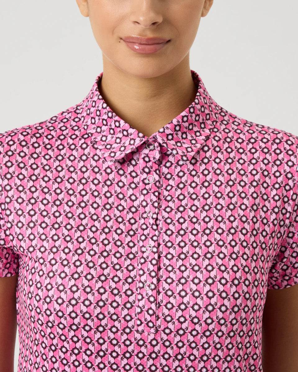 Daily Sports Sheermotion Geometric Palm SS Polo [SS26]