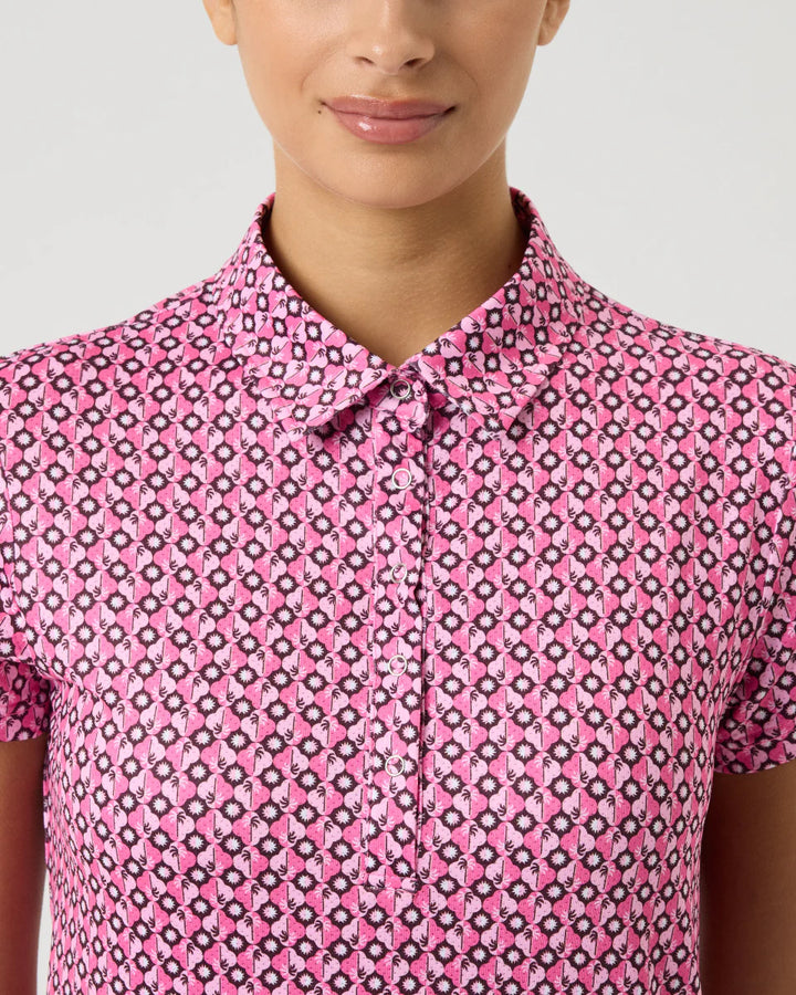 Daily Sports Sheermotion Geometric Palm SS Polo [SS26]