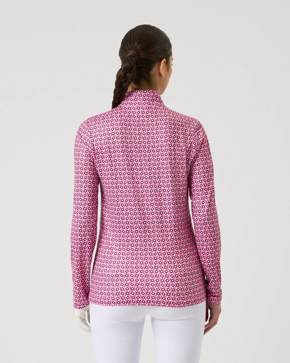 Daily Sports Sheermotion Geometric Palm LS Mock [SS26]