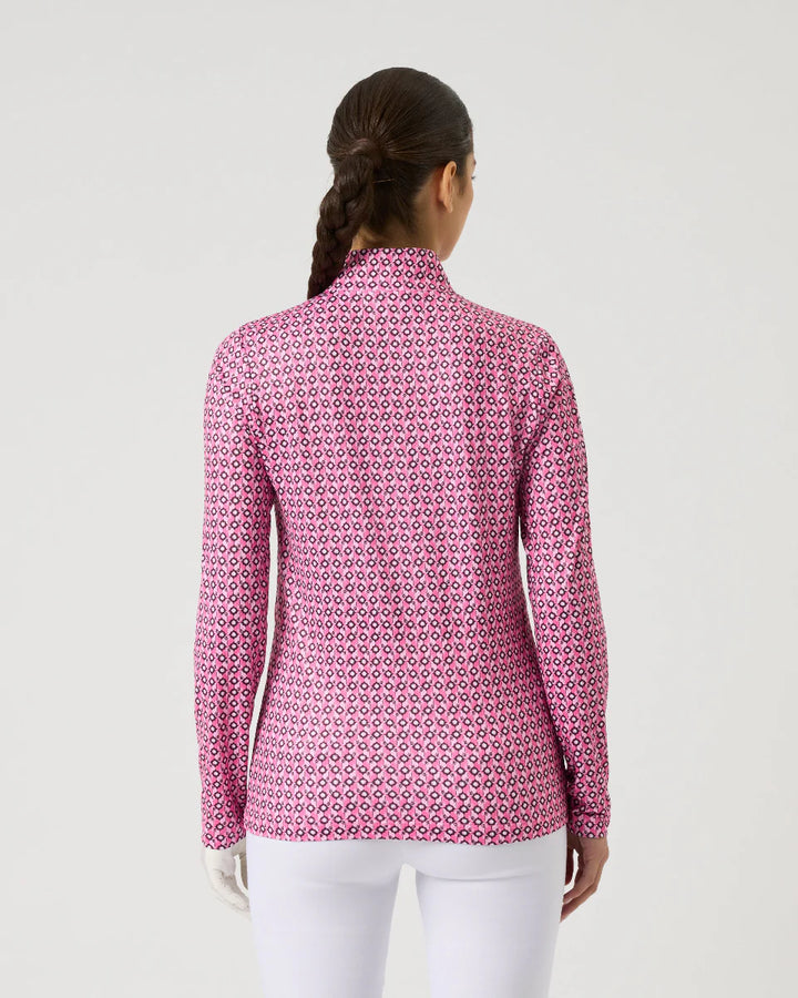 Daily Sports Sheermotion Geometric Palm LS Mock [SS26]