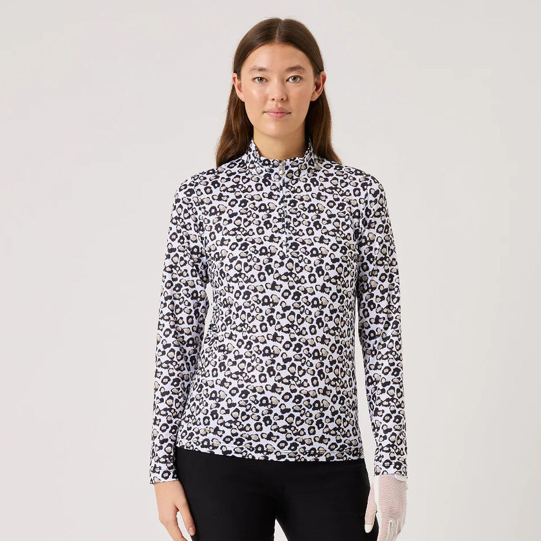 Daily Sports Sheermotion Leo Contrast Long Sleeve Mock [SS26]