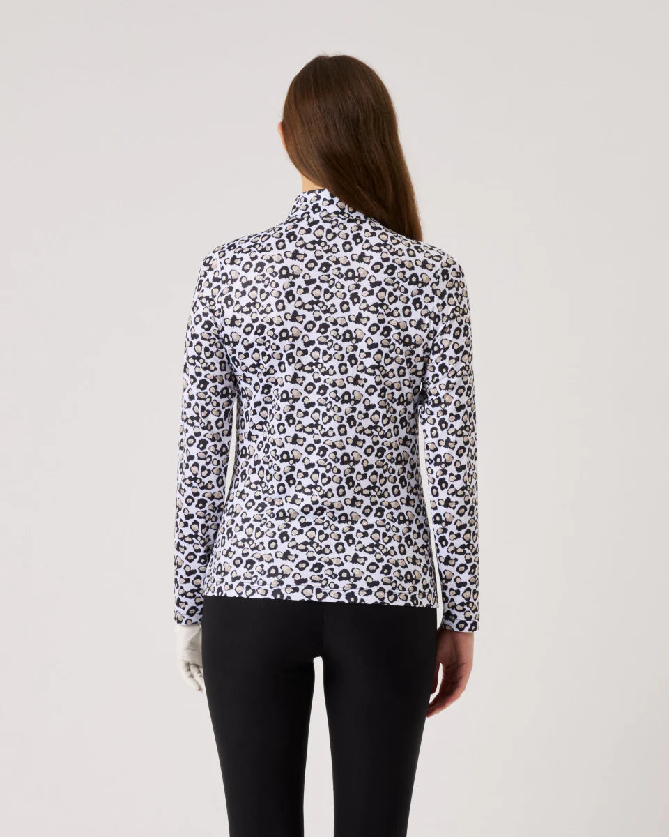 Daily Sports Sheermotion Leo Contrast Long Sleeve Mock [SS26]
