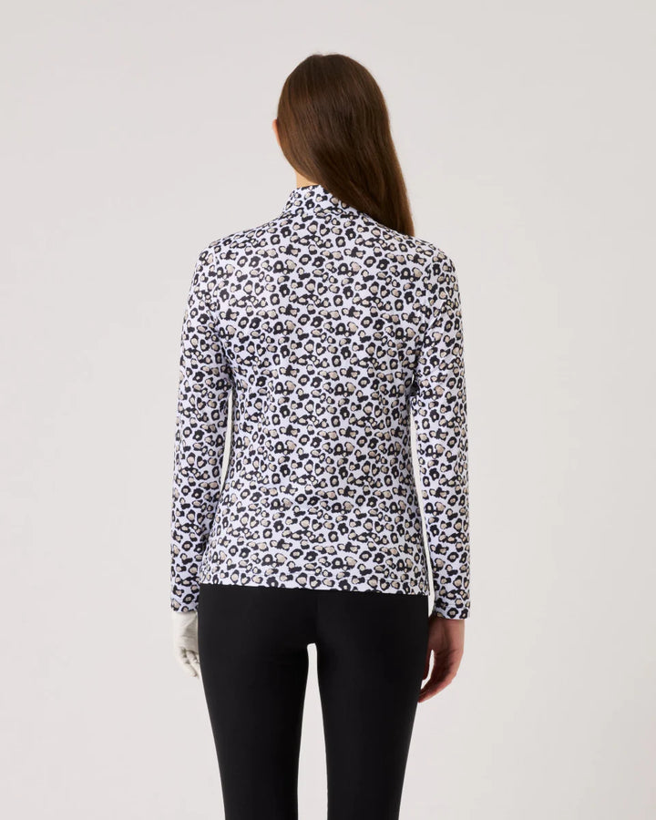 Daily Sports Sheermotion Leo Contrast Long Sleeve Mock [SS26]