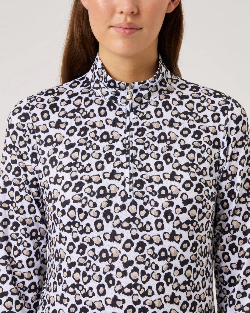 Daily Sports Sheermotion Leo Contrast Long Sleeve Mock [SS26]