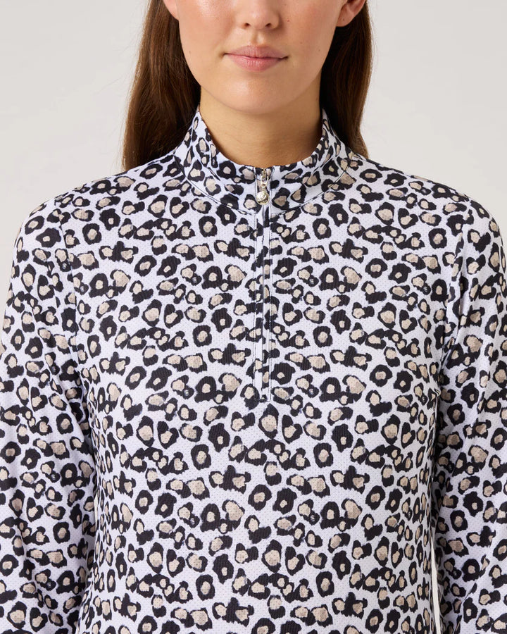 Daily Sports Sheermotion Leo Contrast Long Sleeve Mock [SS26]