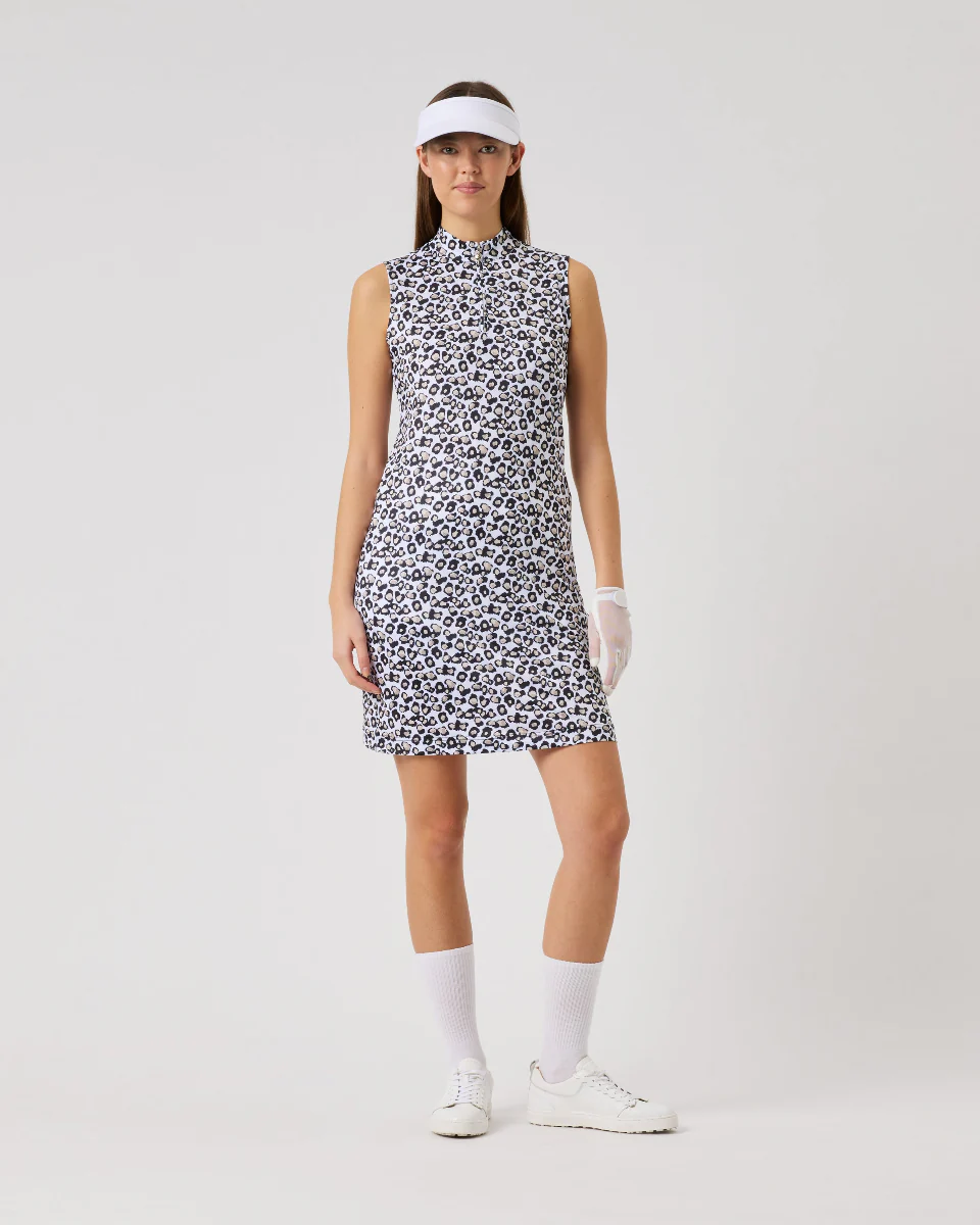 Daily Sports Sheermotion Leo Contrast Dress [SS26]