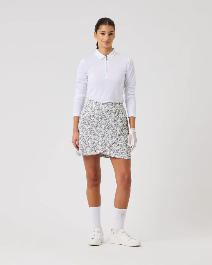Daily Sports Abstract Swirl Wrap Skort [SS26]