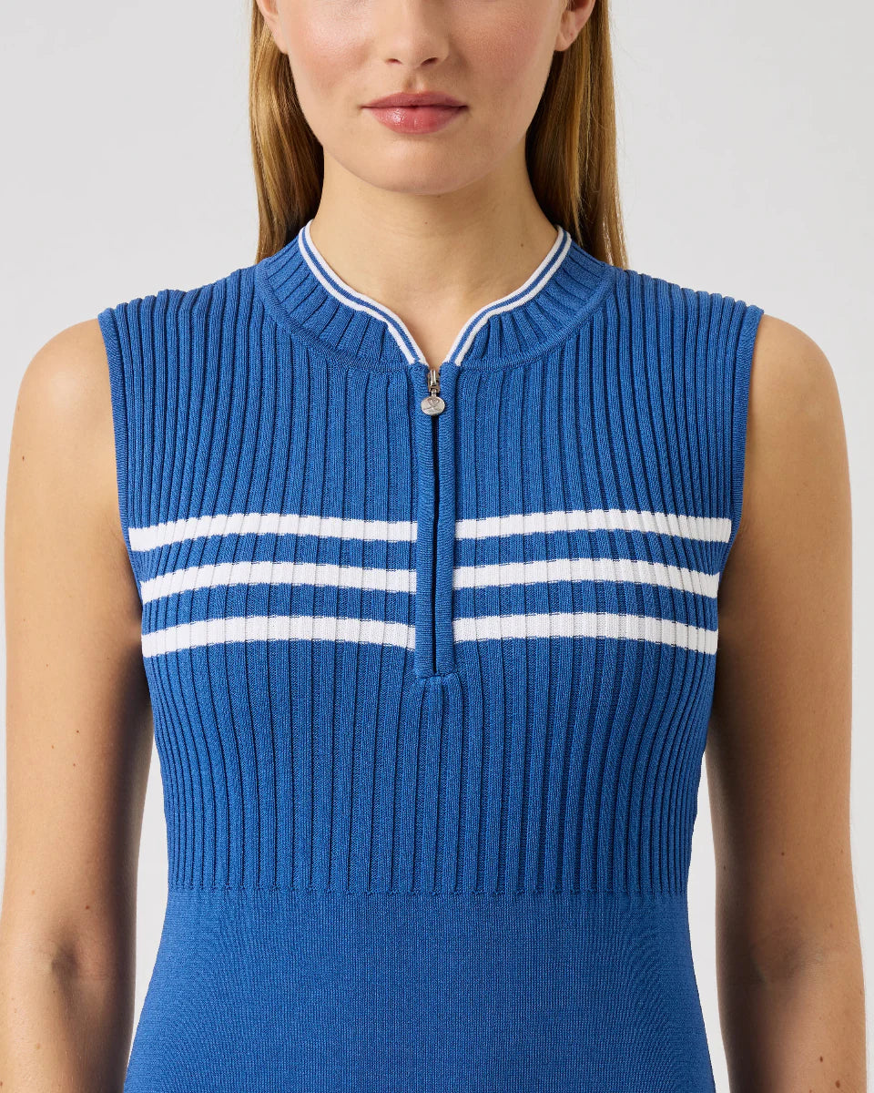 Daily Sports Awara Mid-Blue Sleeveless Dress [SS26]