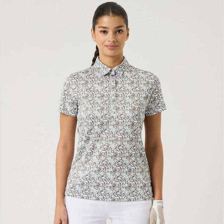 Daily Sports Abstract Swirl Short Sleeve Polo [SS26]