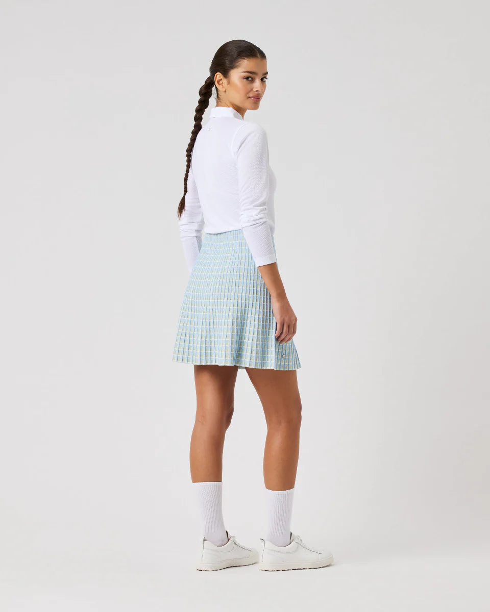 Daily Sports Muted Pistachio Knit Skirt [SS26]