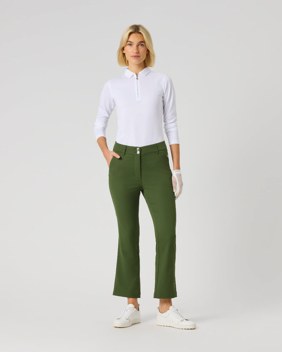 Daily Sports Flare Lyric Khakora Ankle Pants