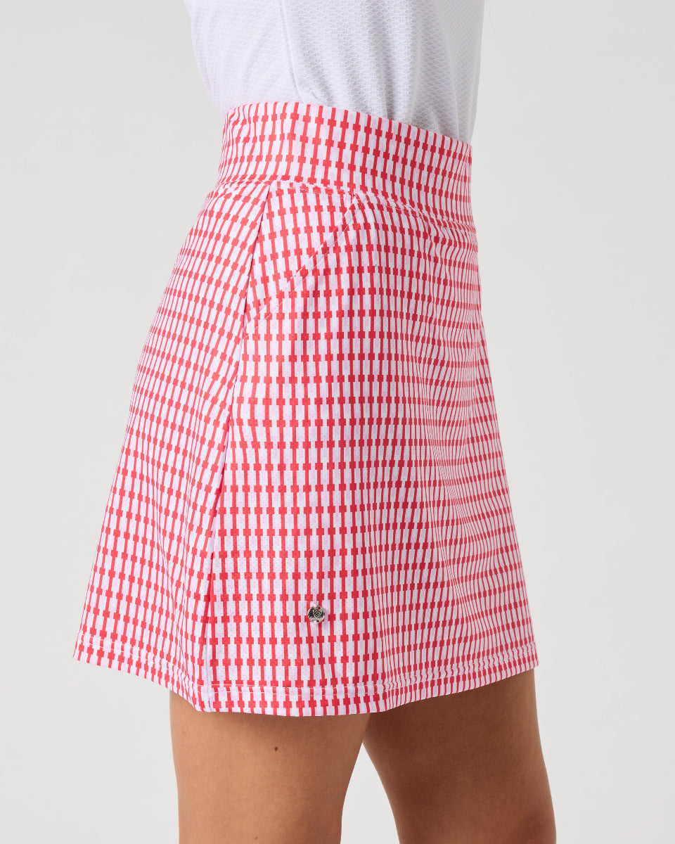 Sunny Geo Printed Air Long Skort