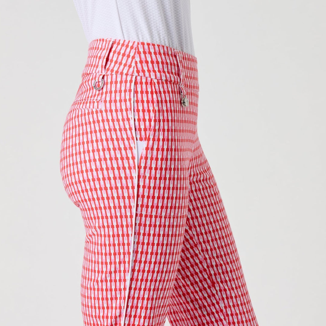 Daily Sports Magic Sunny Geo Print Straight Ankle Pants