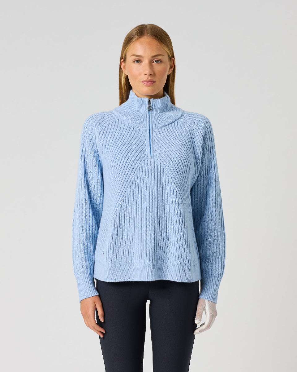 Daily Sports Hudson Light Blue Pullover Unlined
