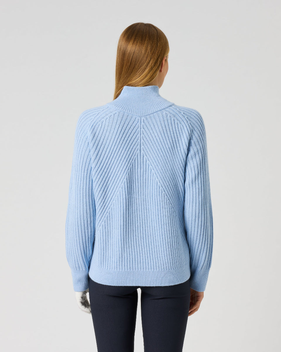 Daily Sports Hudson Light Blue Pullover Lined