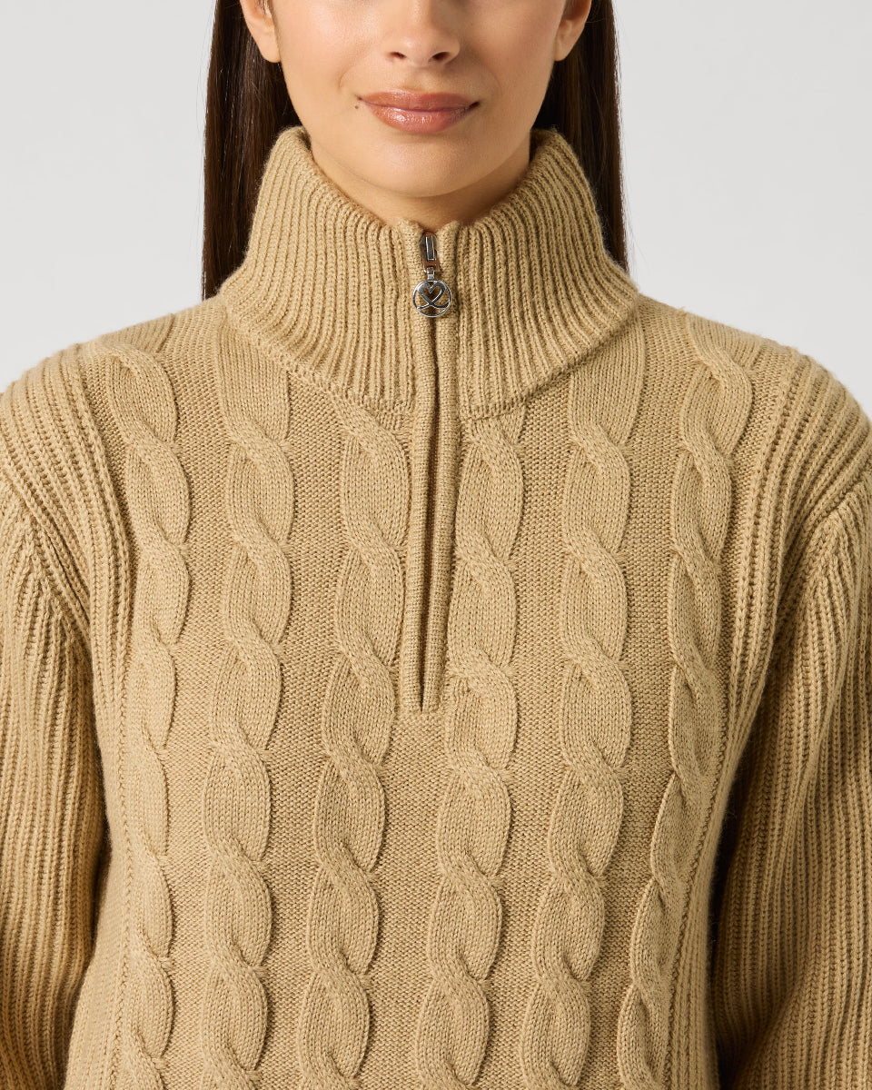 Daily Sports Bark Cable Pullover Lined