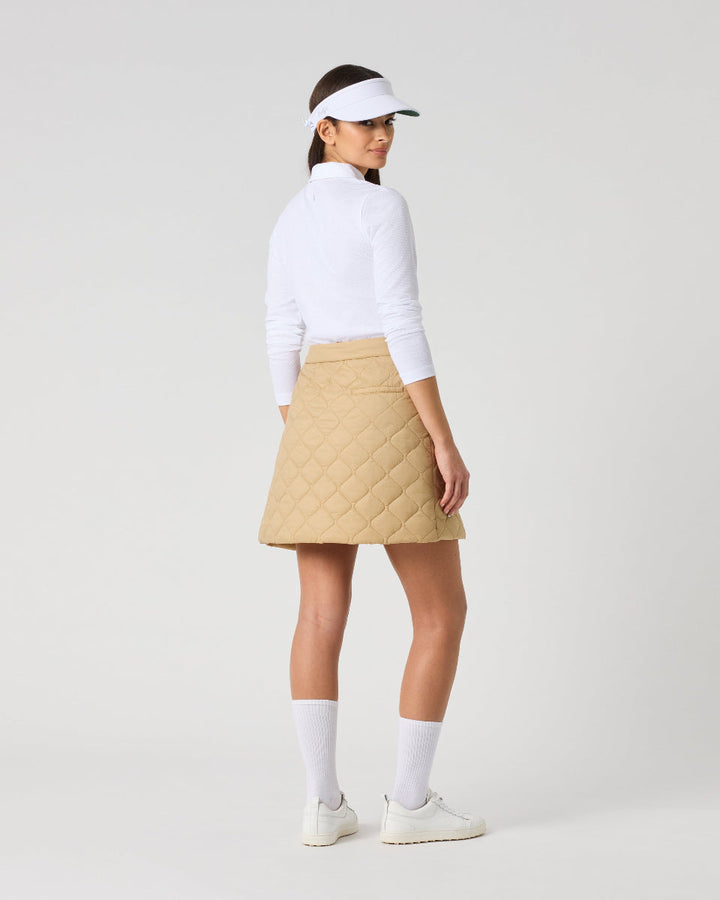 Daily Sports Quilted Bark Wrap Over Skirt