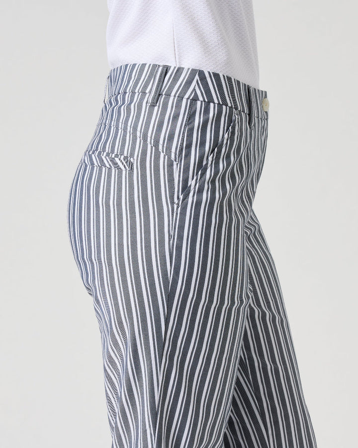 Daily Sports Stripe Dark Navy Pants 32"